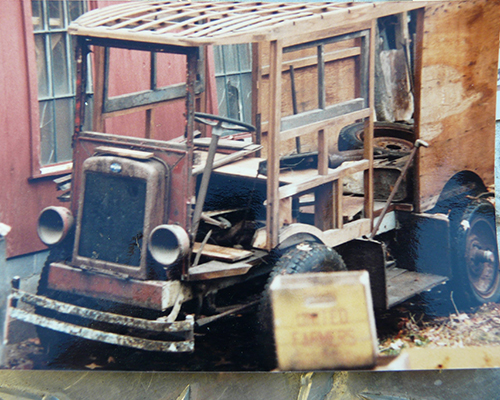 The 1926 Divco as it looked around 1976