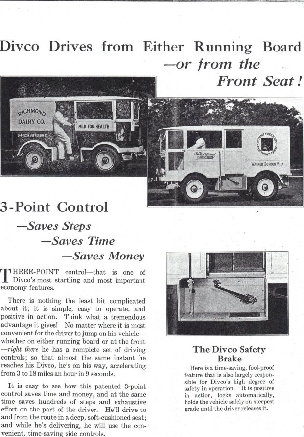 1926 Divco Model A - Stand/Drive