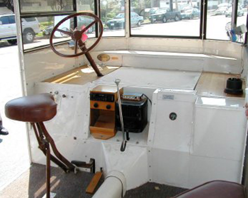Front Interior of Mini-Shuttle bus
