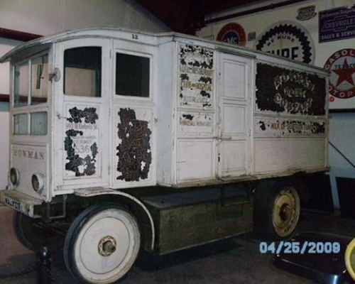 1911 Bowman's Dairy Truck at Iowa I-80 Musuem