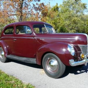 1940 Ford Delux Tudor Sedan
