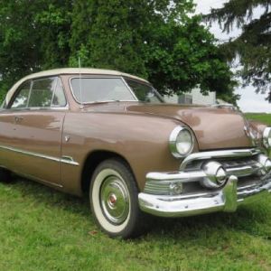 1951 Ford Victoria 2-Door Hard Top